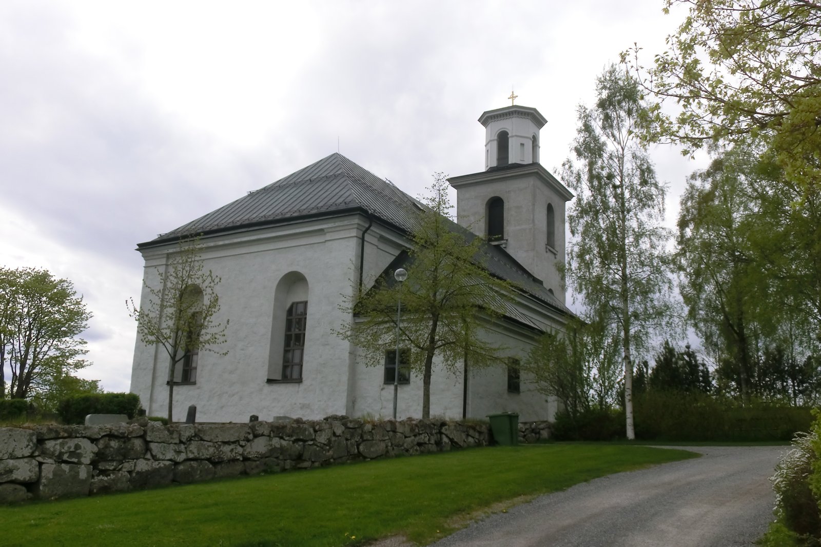 Häggdånger church, near Ryssgraven