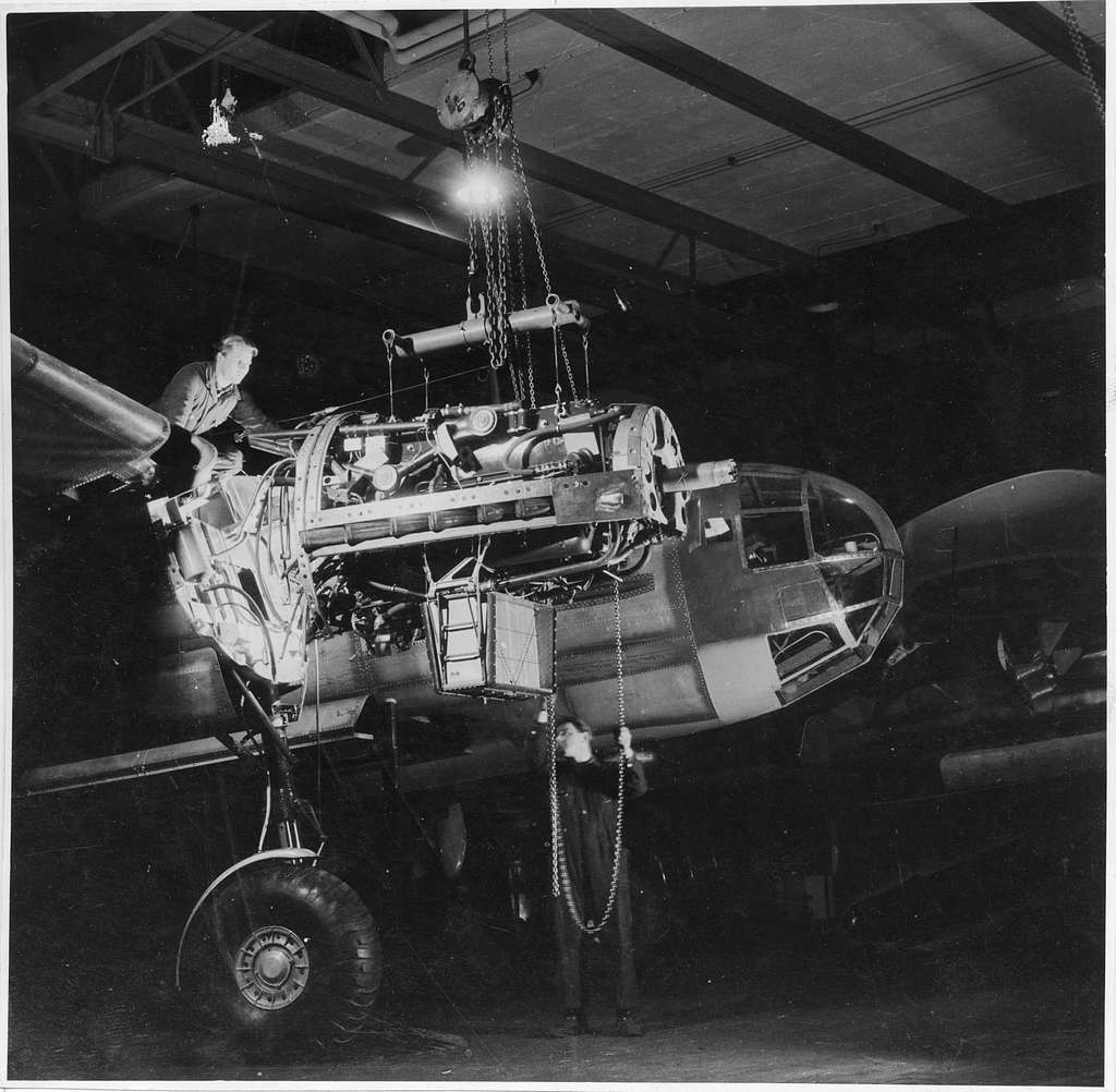 A Saab B 18 bomber of the Swedish Air Force